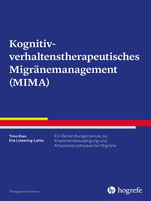 cover image of Kognitiv-verhaltenstherapeutisches Migränemanagement (MIMA)